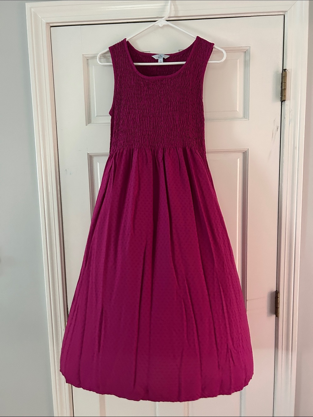 croft & barrow Sleeveless Fuchsia Maxi Dress
